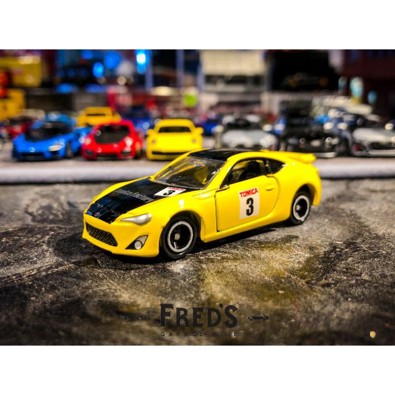 Tomica 多美卡 特注 組立工廠 Toyota 86 黃