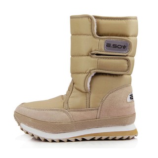 男女款x1 中筒百搭雪地靴防撥水太空靴加厚底中筒雪靴短靴雪靴雪地靴保暖靴舒適絨毛靴情侶鞋