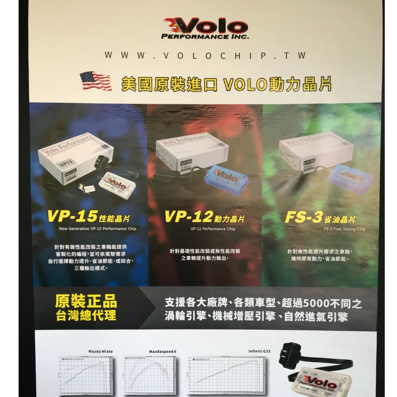 美國Volo VP15動力晶片 年終特價 歡迎洽詢
