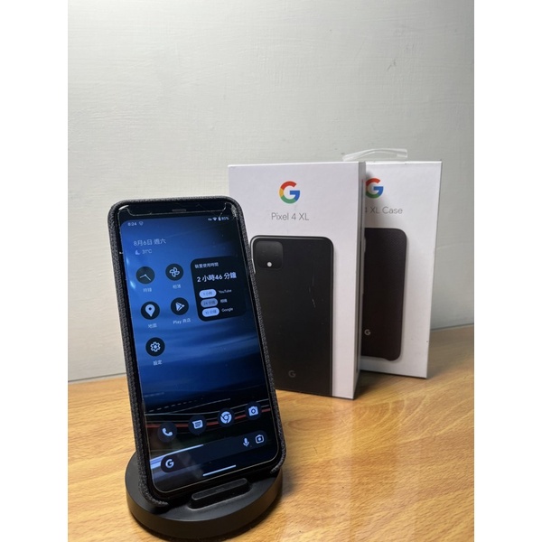 Google Pixel 4 XL 6G/64G 純粹黑 螢幕裂