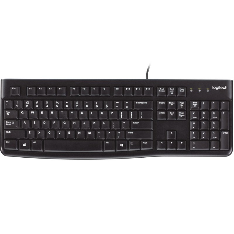 Logitech羅技 滑鼠鍵盤組 MK120 –KB552
