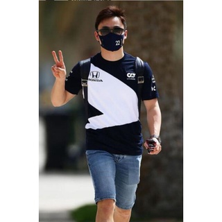 2021新款HONDA F1車隊賽車服男裝速乾短袖T恤衫