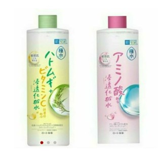 日本製 ROHTO 極水薏仁│極水保濕玻尿酸 化妝水４００ｍｌ