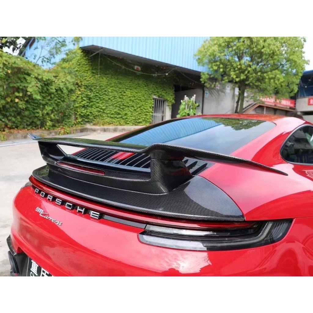 【M.GARAGE】Porsche 911 992 SD 碳纖維 尾翼 改裝 套件