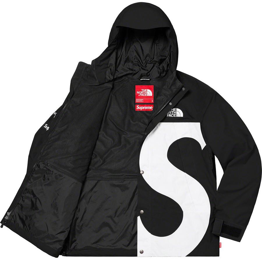 supreme the north face s logo mountain jacket black