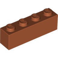 LEGO 零件 3010 深橘 顆粒磚  Brick 1x4 4164439