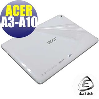 【EZstick】ACER Iconia A3-A10 10吋 二代透氣機身保護貼(平板機身背貼)DIY 包膜