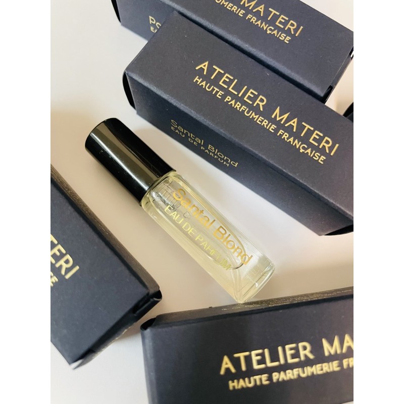 法國文青頂級香水 Atelier Materi Santal Blond 金色檀木 檜木檀香 噴式試紙試香