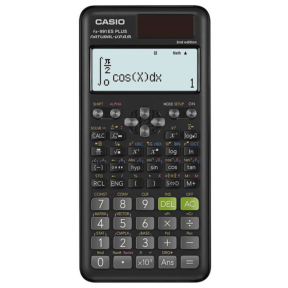 【CASIO】FX-991ES PLUS-2 10 + 2位數 科學工程型 計算機II 正版宏崑公司貨
