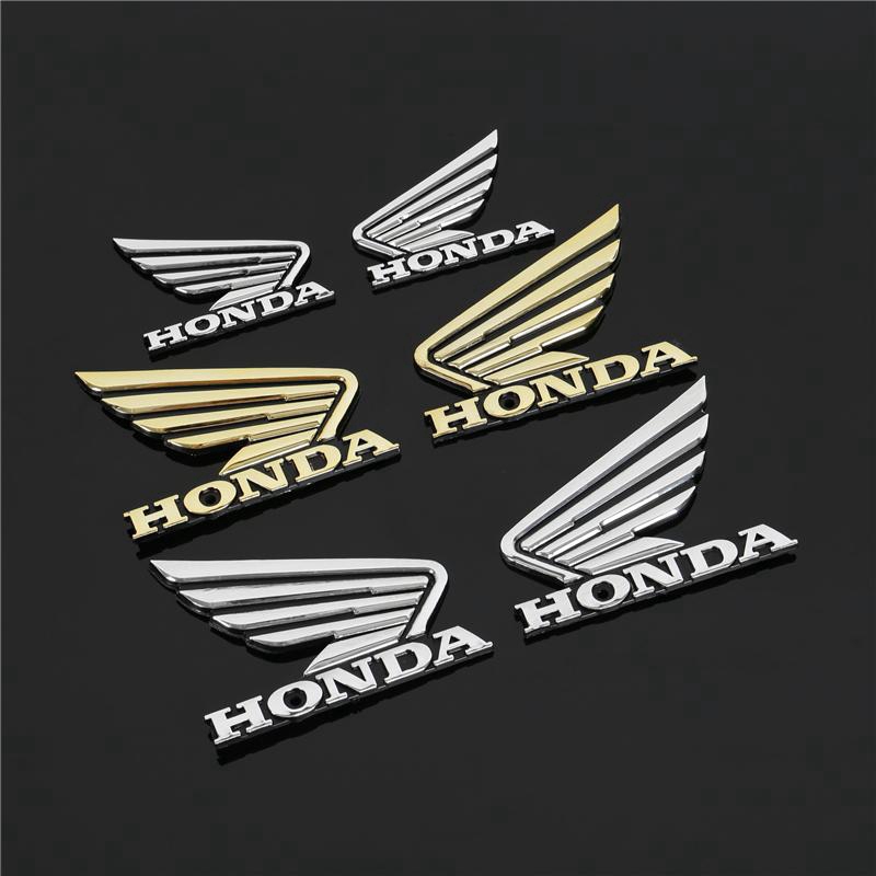 HONDA 1 對三維 ABS 徽章標誌摩托車油箱整流罩標誌貼花貼紙適用於本田翼貼紙 Winner150 RS150R