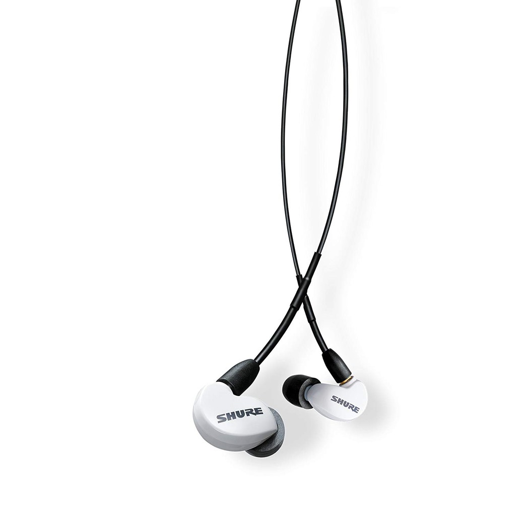 【保固兩年】公司貨 SHURE SE215 AONIC215 耳道式耳機 入耳式耳機 監聽耳機 含線控麥克風 白色