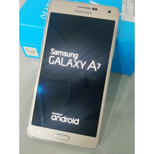 Samsung / GALAXY A7 16GB 4G 金 / SM-A700YD 二手良品