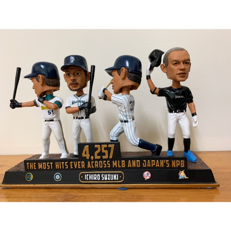 鈴木一朗引退公仔4257安非彭政閔陳金鋒大谷翔平qman 蝦皮購物