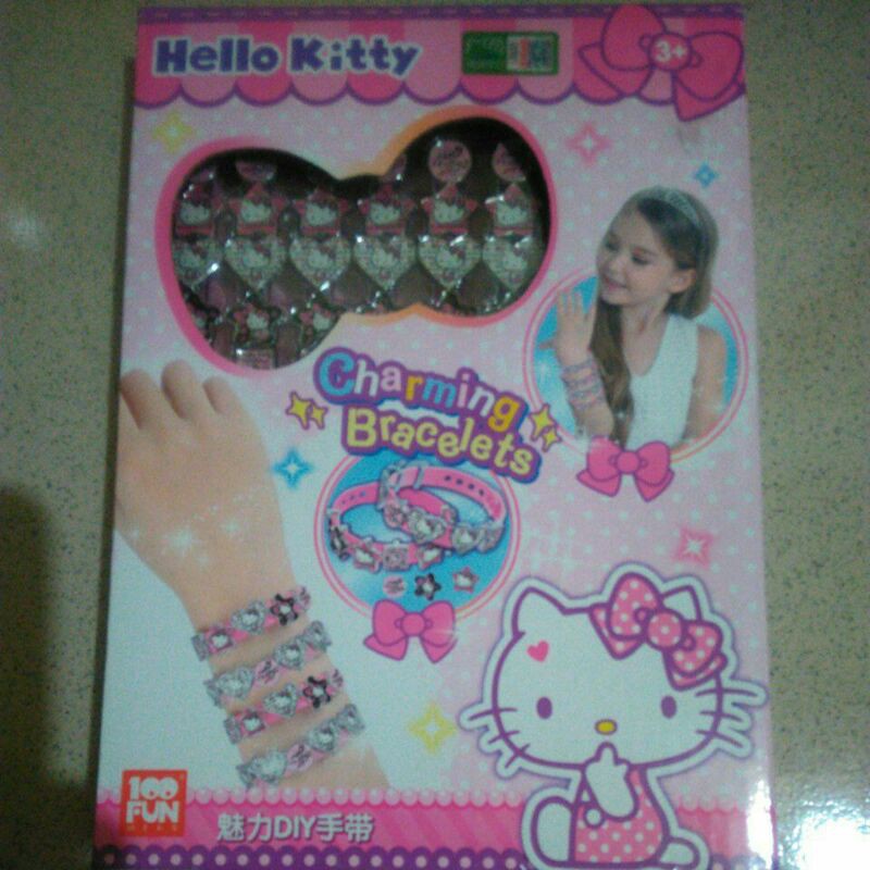 Hello Kitty 魅力DIY手環, 巧手裝扮玩具 兒童玩具