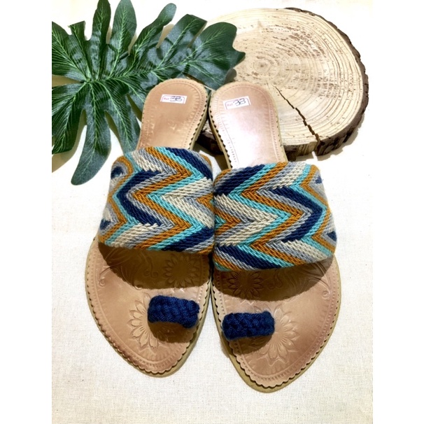 「獨家」哥倫比亞直送wayuu手工編織涼鞋
