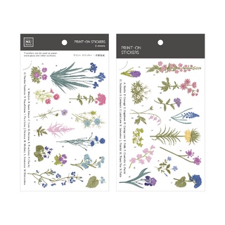 MU【Print-On Stickers轉印貼紙】No.127 | Rub-On Sticker