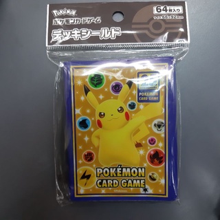 DSC☆日版 寶可夢卡套 皮卡丘 25週年紀念 PTCG 第二層 卡套 牌套 全新 64入 66×92mm 現貨