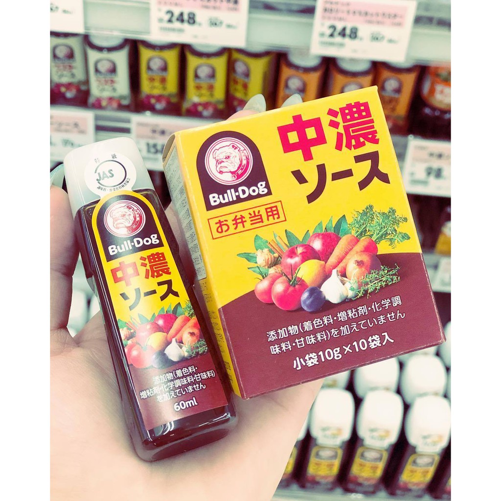 現貨 預購 便當必備 狗牌bull Dog 迷你中濃醬 豬排醬 60ml 單買需3個以上才可出貨 蝦皮購物
