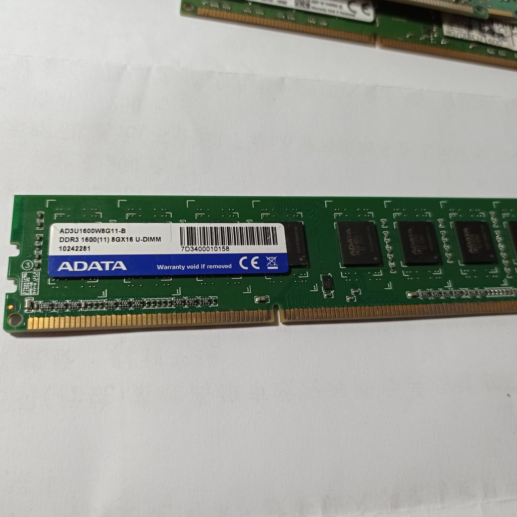 威剛 DDR3 1600 8G 終保記憶體 DDR3 8G