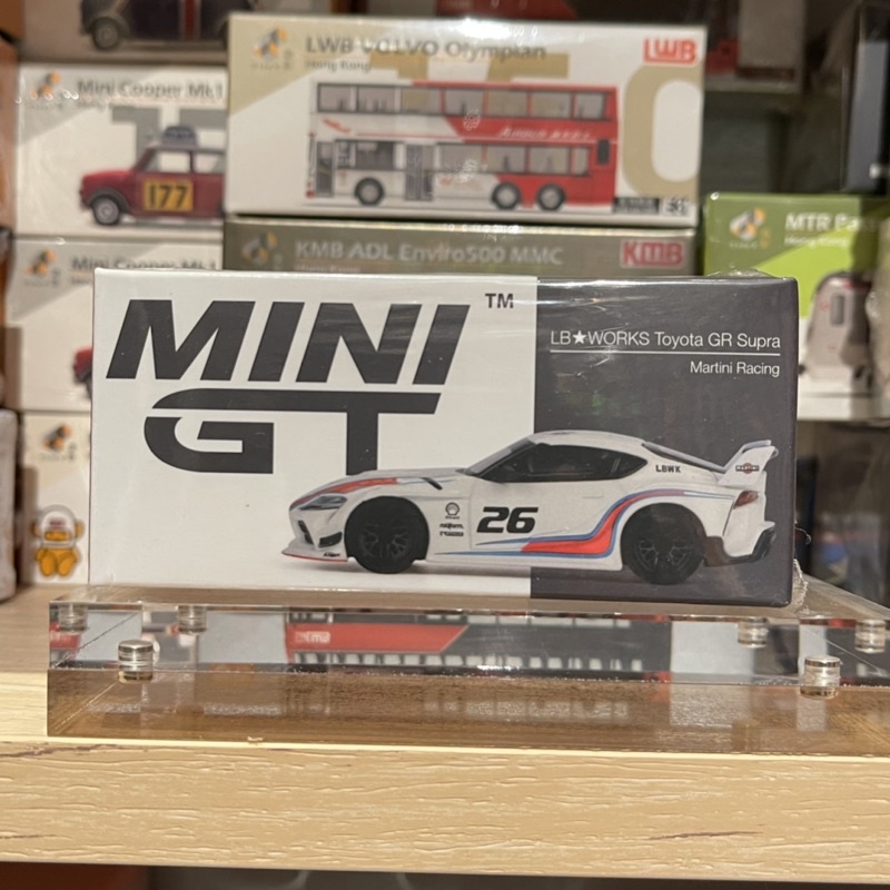 【模幻力量】現貨 MINI GT #296LB WORKS Toyota GR Supra Martini Racing