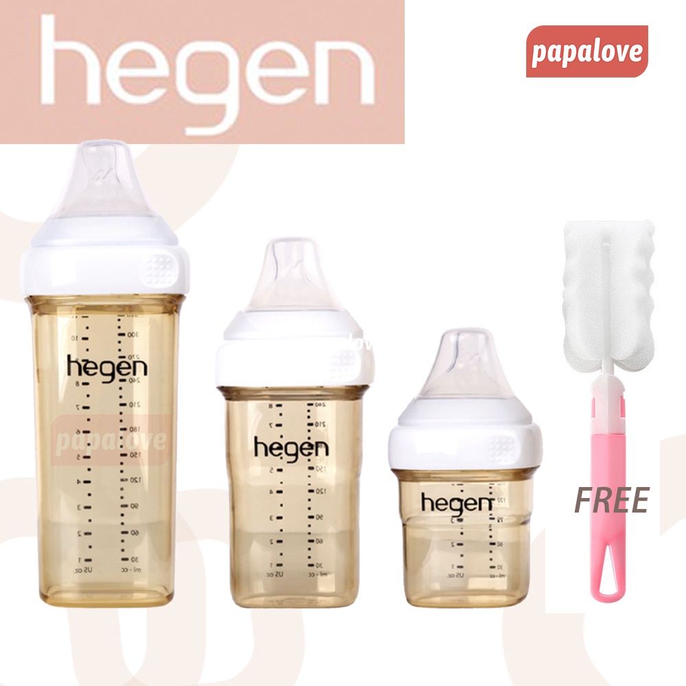 【現貨】Hegen PCTO 原裝奶瓶 150ml 240ml 330m白色奶瓶PPSU hegen 奶瓶奶嘴不含BPA