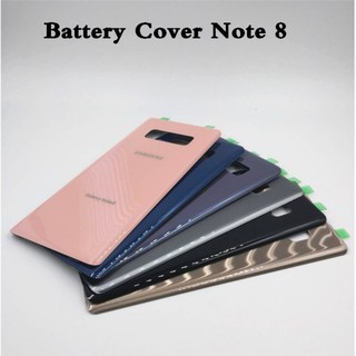 SAMSUNG 三星 Galaxy Note 8 Note8 N950 N950F 背面玻璃電池蓋外殼的頂級品質