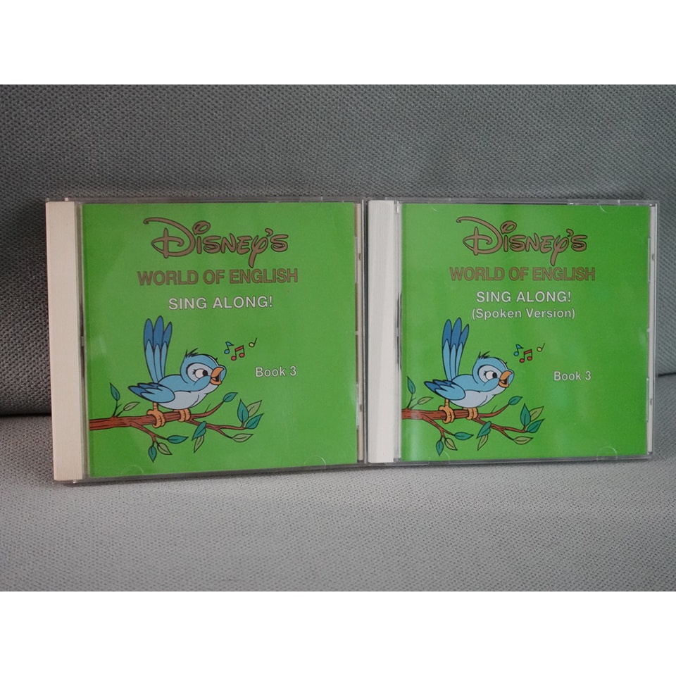 寰宇迪士尼 Sing Along BOOK3  教材 寰宇家庭 disney 光碟 兩張