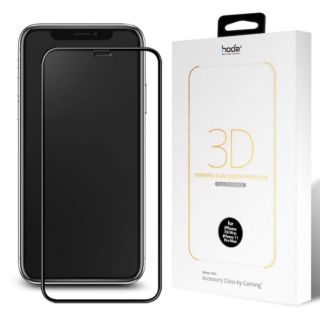 hoda iPhone 11 Pro Max/Xs Max 6.5吋美國康寧授權 3D隱形滿版玻璃保護貼(AGBC)