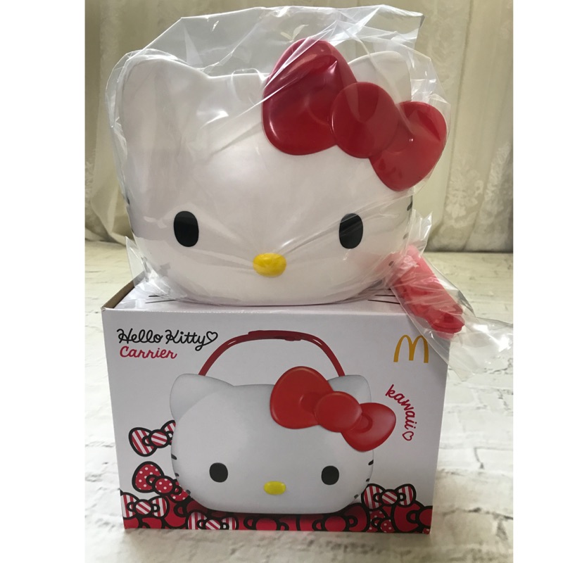 麥當勞限量Hello Kitty萬用置物籃/可樂薯條提籃