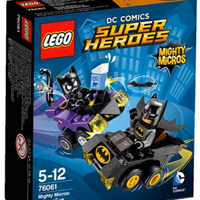 [單售]LEGO SUPER HEROES 超級英雄系列 76061 Micros:蝙蝠俠vs貓女