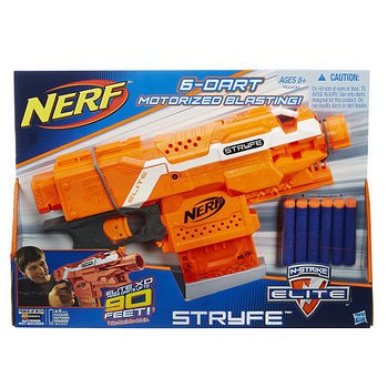 《Tomo屋》 NERF 殲滅者自動衝鋒槍 橘色 ( 強襲 子彈 復仇 左輪）