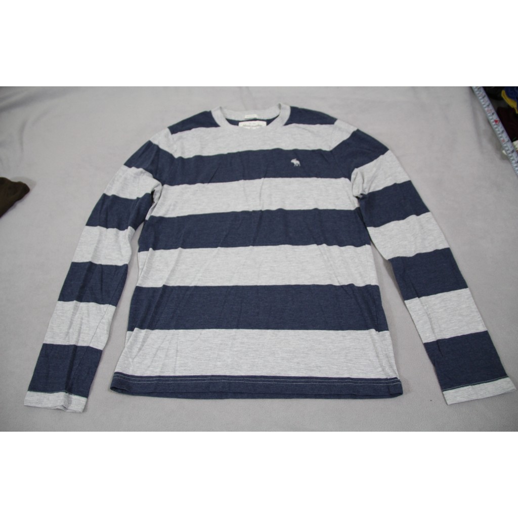 達達小舖】二手Abercrombie & Fitch A&F AF麋鹿長袖棉踢，(男M)(IM153)