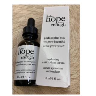 philosophy肌膚哲理 希望昇華保濕精華液30ml(效期出清品2021/12）