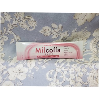 ❤臺灣官方正品❤Milcolla 蜜露珂娜 高濃度膠原蛋白粉6.5g【隨身包*1包入】❤SUNTORY三得利❤開立發票