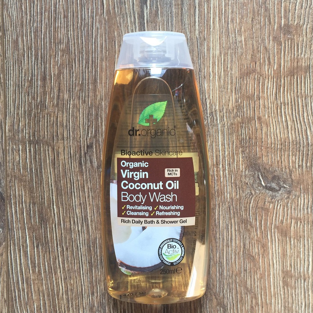 英國製 Dr. Organic Coconut Body Wash 有機 椰子 沐浴乳 新品