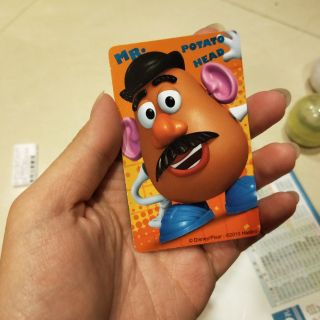 蛋頭 玩具總動員 卡貼 貼紙 Toy Story 迪士尼 皮克斯 Disney Pixar