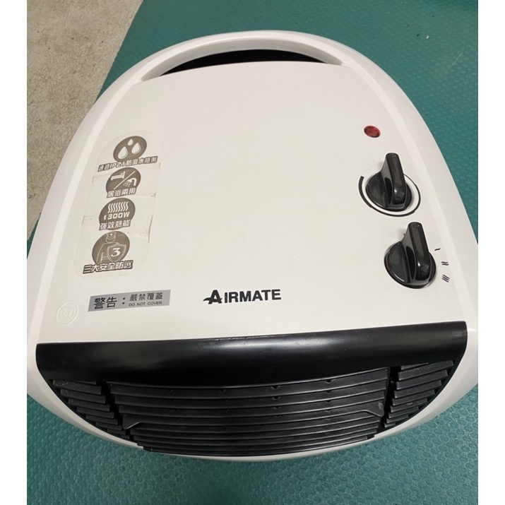 AIRMATE 艾美特陶瓷電暖器 浴室防潑水 電暖爐 1300w HP13004