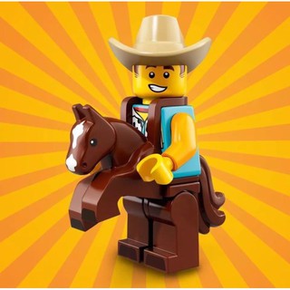 公主樂糕殿 LEGO 18代人偶包 六十周年 71021 西部牛仔 馬 騎馬裝 騎士