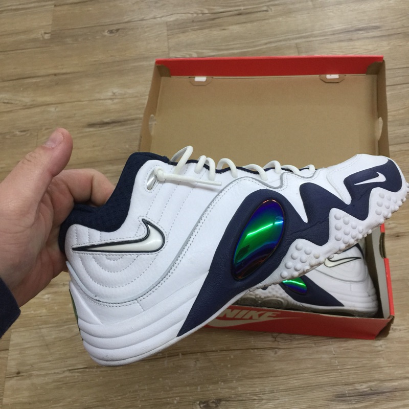 nike zoom uptempo v premium (us9) jason kidd (二手九成五新)