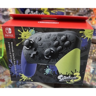 臺灣公司貨 Switch PRO 控制器 傳統控制器 手把 斯普拉遁 3 漆彈大作戰 3 特仕版 原廠 【士林遊戲頻道】