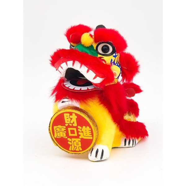 舞獅金錢獅手工紙板舞獅頭中國新年禮物獅子佛山裝飾品