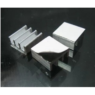 2596/6009 電源模組鋁合金散熱器 3D印表機IC散熱片 帶粘性導熱膠 F