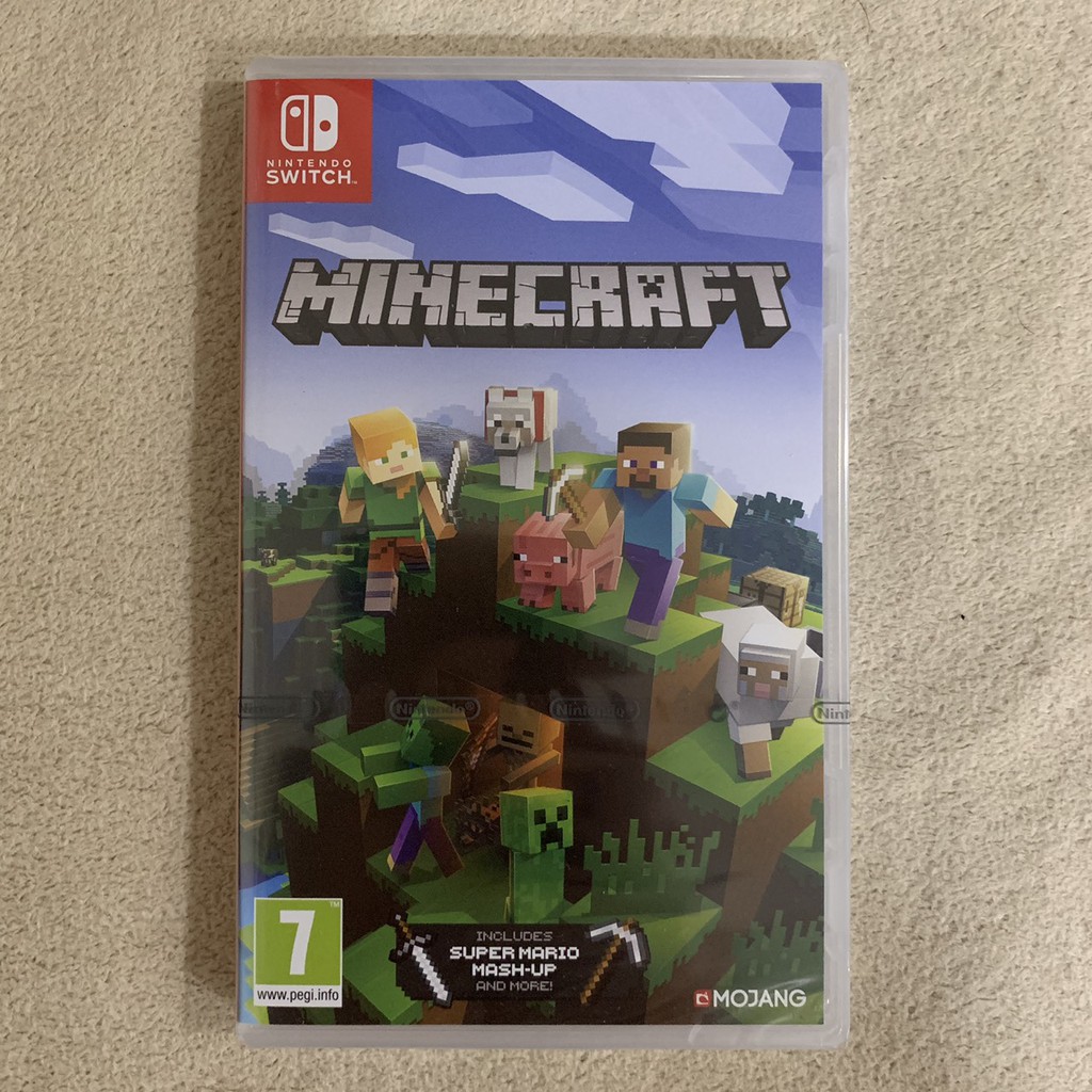 【潮爽電玩】《現貨》任天堂 Switch NS 我的世界 創世神 麥塊 Minecraft 歐版 含繁體中文 全新未拆封