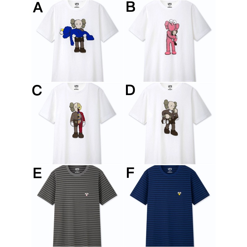 現貨日本直購最後補貨uniqlo Kaws 限定聯名系列t恤 蝦皮購物