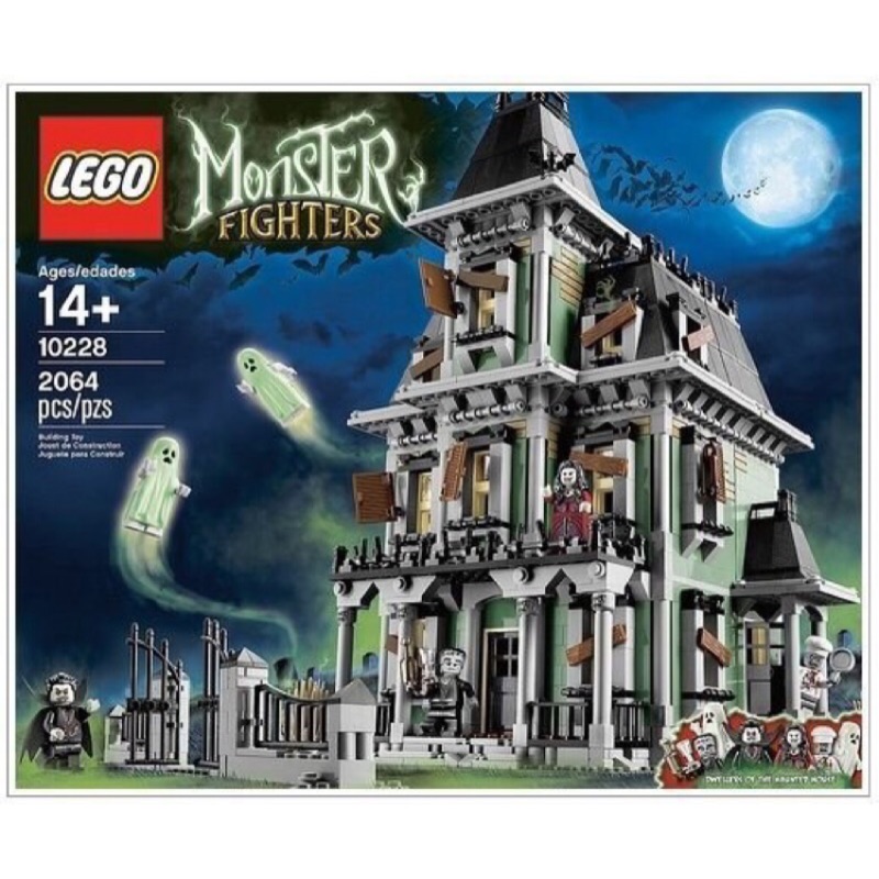 「萬聖節應景商品」LEGO 10228 Haunted House送殭屍車