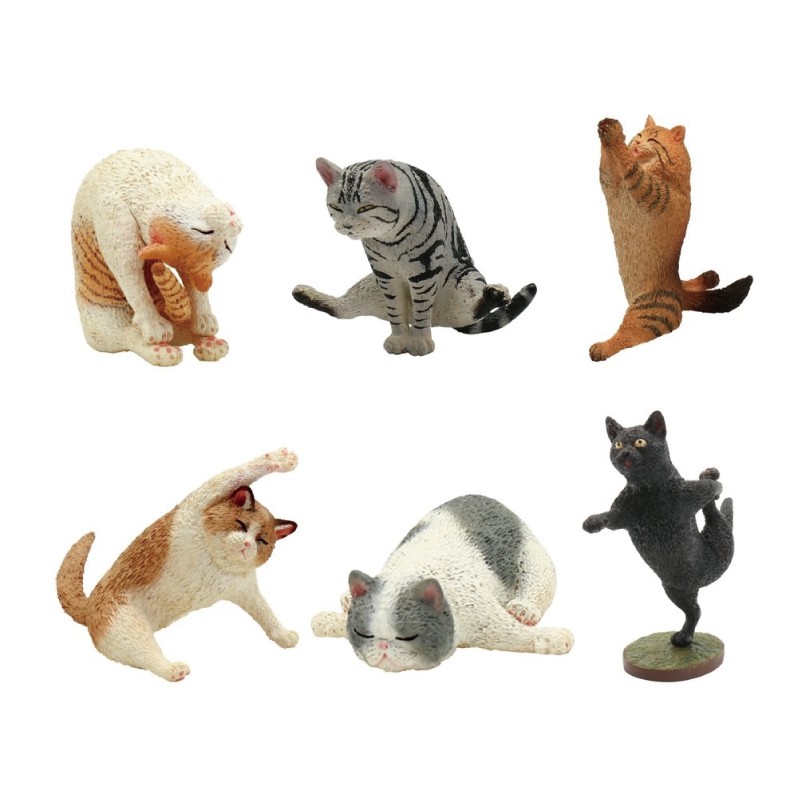 Union Creative Animal Life 瑜珈貓 盒玩 - 隨機發貨 ToysRUs玩具反斗城