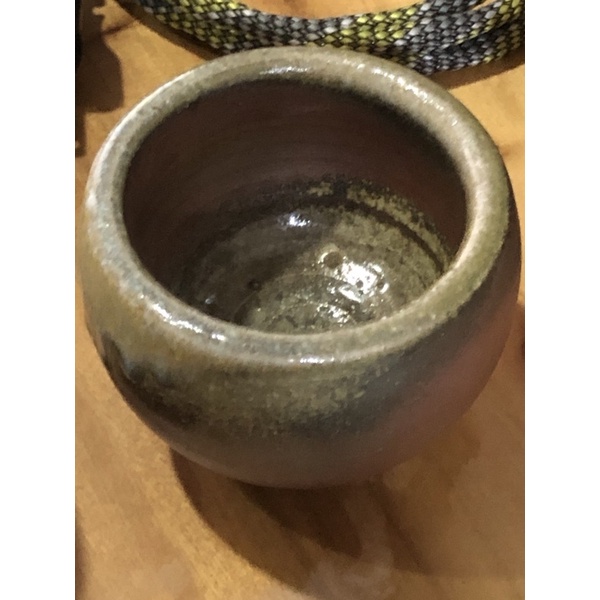 歡迎議價 非常漂亮的翁國珍製柴燒茶碗