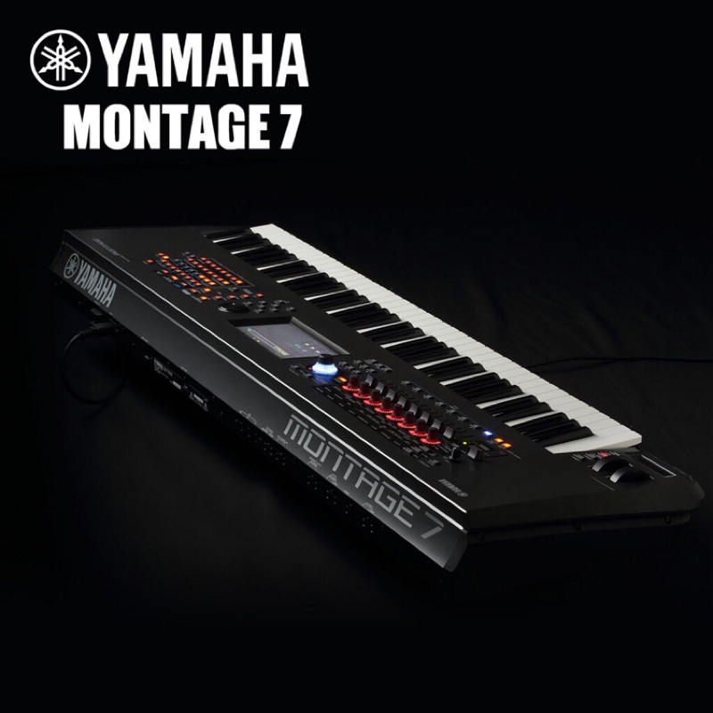 全新原廠公司貨 現貨免運 Yamaha MONTAGE7 合成器 76鍵 合成器鍵盤 電子琴