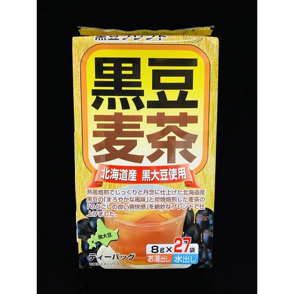 日本健茶館 黑豆麥茶 北海道產 27枚