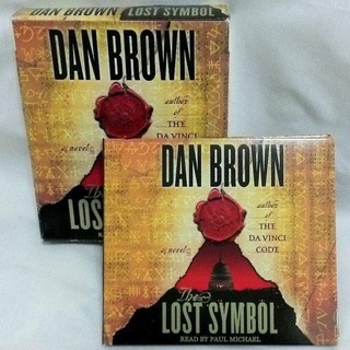 【吉兒圖書】《The Lost Symbol Audio CD》失落的符號，節錄版有聲書，共 5 片 6 小時